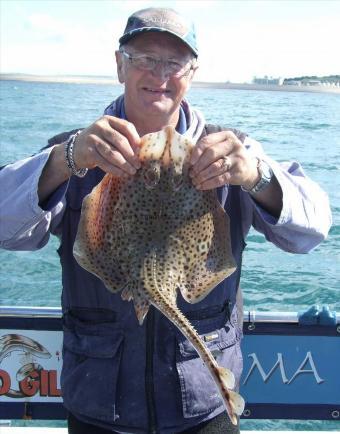 4 lb 8 oz Spotted Ray by Andy Collings