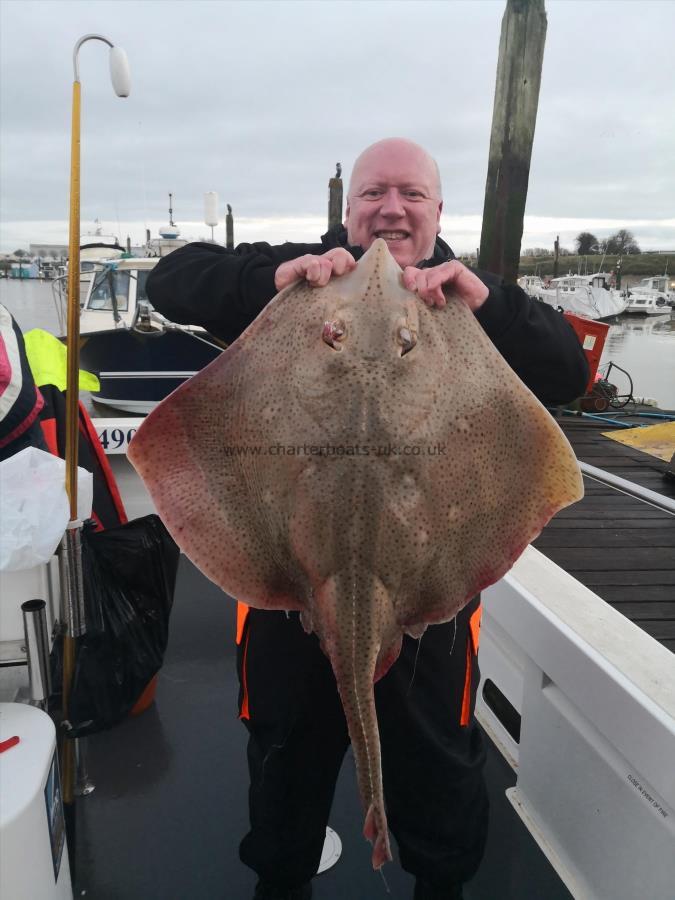 33 lb 8 oz Blonde Ray by Kevin short