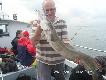 12 lb Ling (Common) by Michael Leverick, Sunderland