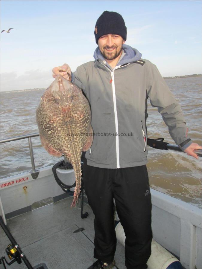 7 lb 2 oz Thornback Ray by Unknown