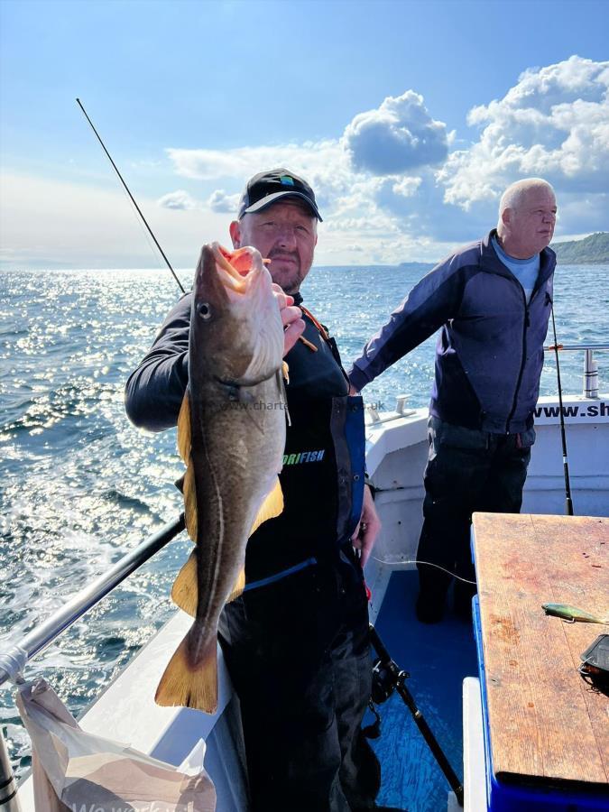 4 lb 5 oz Cod by Rich.