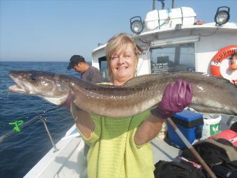 12 lb 2 oz Ling by Julie Green, Wallsend Newcastle