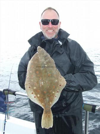 2 lb 14 oz Plaice by John Ingleton