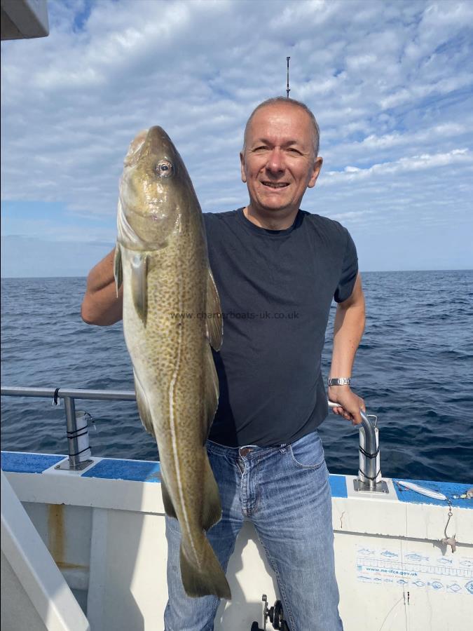 10 lb 8 oz Cod by Chris Siddle.