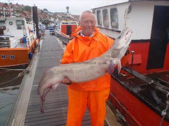 26 lb 8 oz Ling (Common) by John Wilcock from Bradford.