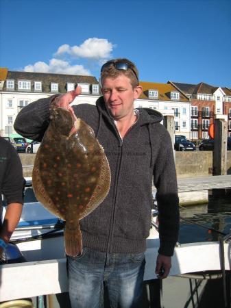 4 lb 8 oz Plaice by waynes crew 2