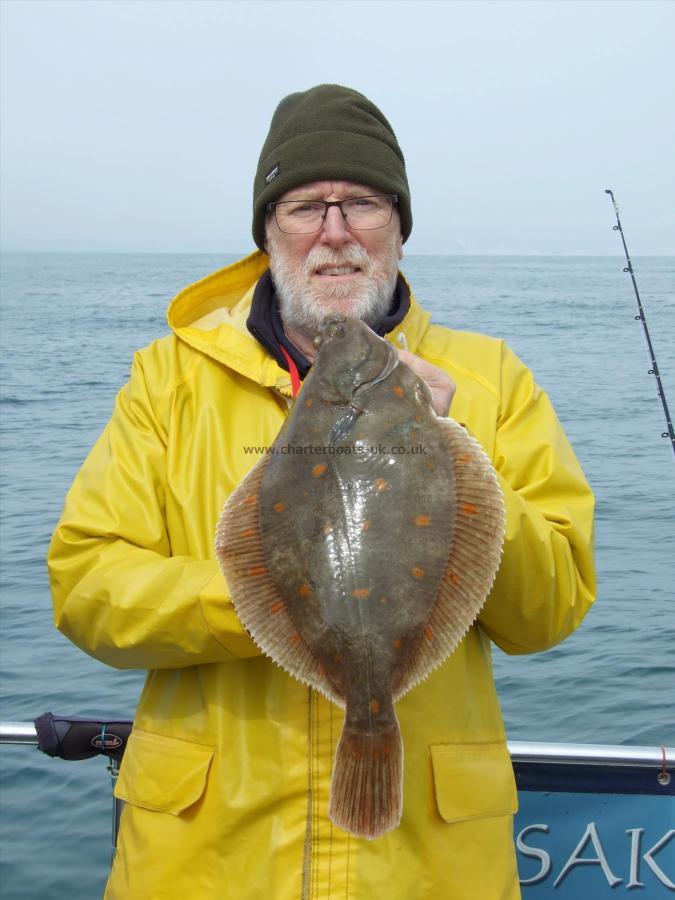 3 lb 8 oz Plaice by Steve Mathews