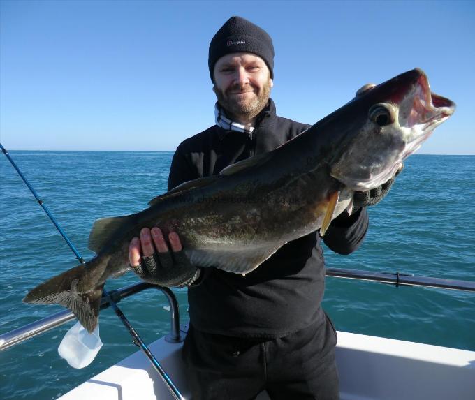 14 lb 9 oz Pollock by Alistair