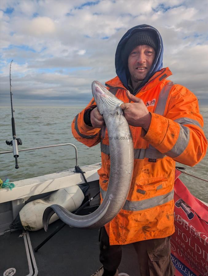 8 lb Conger Eel by Jim