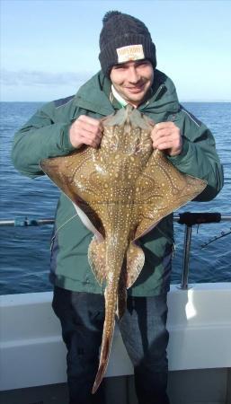 12 lb 8 oz Undulate Ray by Ed Coombes