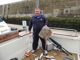 11 lb 5 oz Thornback Ray by Smiley Steve