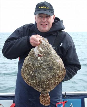 6 lb 1 oz Turbot by David Hawker