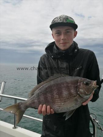 3 lb 8 oz Black Sea Bream by Luke Clark