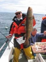 13 lb Cod by Chris Siddle from Essex.