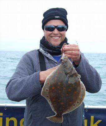 2 lb 2 oz Plaice by Max Everett