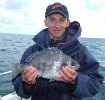 3 lb Black Sea Bream by Peter Collings