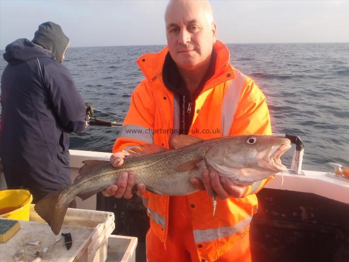 5 lb 2 oz Cod by Nigel Steer.