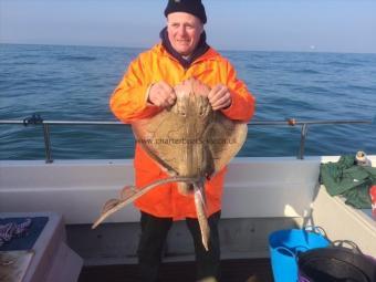 13 lb 6 oz Undulate Ray by Unknown