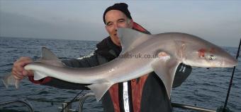 13 lb 10 oz Smooth-hound (Common) by Len Miles