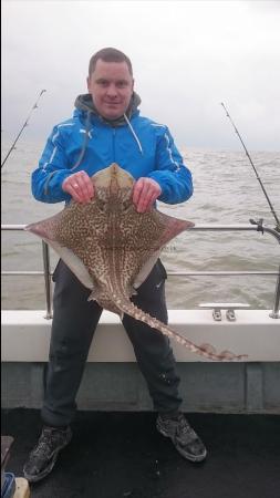 12 lb 12 oz Thornback Ray by Bob Marshall