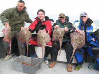13 lb 2 oz Thornback Ray by Barry Gilders