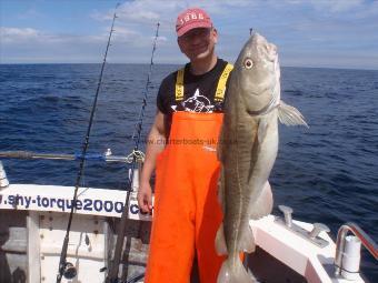 19 lb 1 oz Cod by Paul Siddle from Patrington Hull.