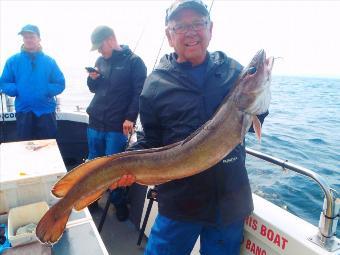 15 lb 4 oz Ling by Brian Robinson from Harrogate.