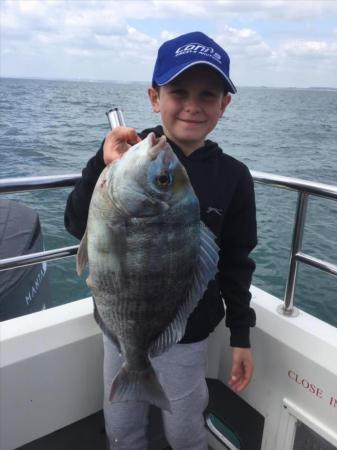 3 lb 11 oz Black Sea Bream by Tom Rickman