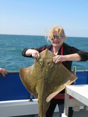 17 lb 12 oz Blonde Ray by Sarah Williamson