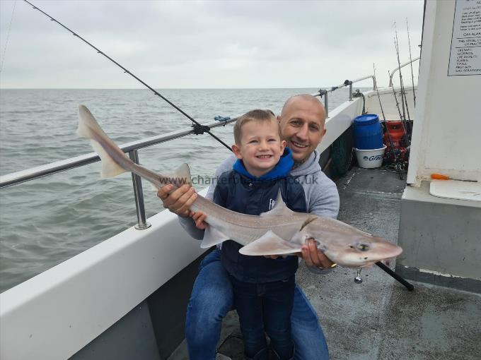 10 lb 2 oz Smooth-hound (Common) by Unknown