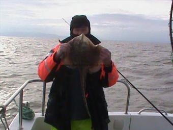 4 lb 8 oz Thornback Ray by Paul Martin