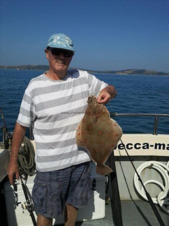 5 lb 14 oz Plaice by Paul Hedge