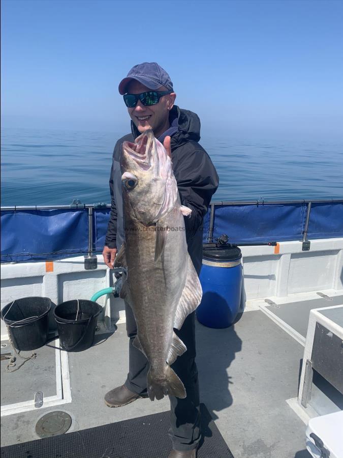 16 lb 8 oz Pollock by Abtin