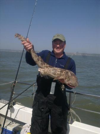 13 lb Bull Huss by richard poole