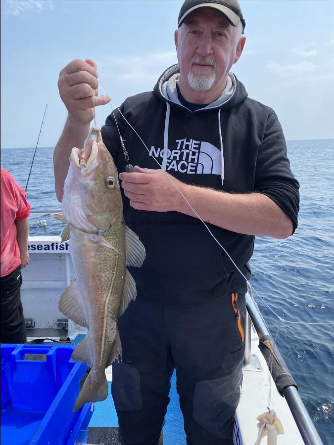 5 lb 4 oz Cod by Sam.