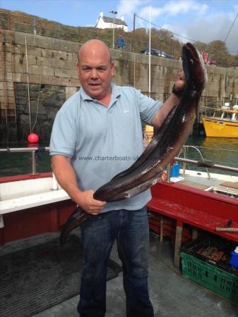 14 lb Conger Eel by skipper dom