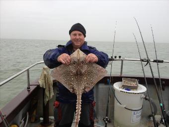 8 lb Thornback Ray by Neil from Essex