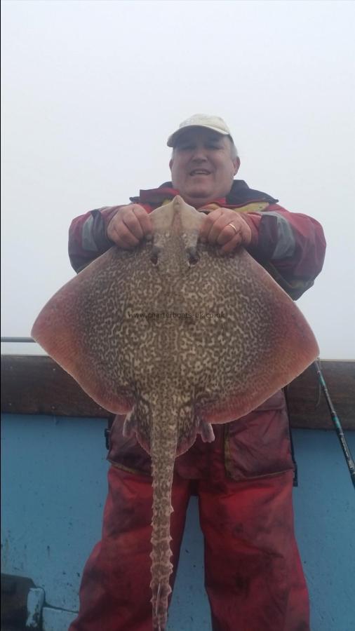 13 lb Thornback Ray by Unknown