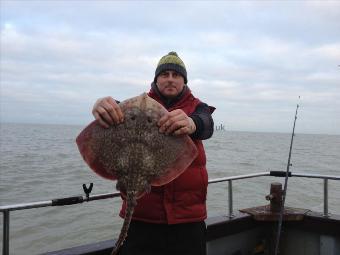 5 lb 8 oz Thornback Ray by Andrew