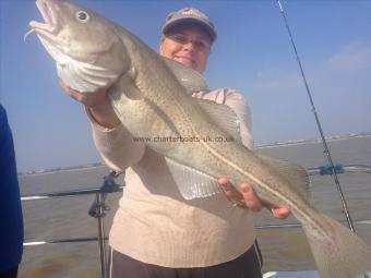 8 lb 7 oz Cod by Nicola Batt