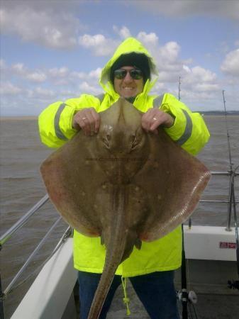 18 lb 12 oz Blonde Ray by david cheshire