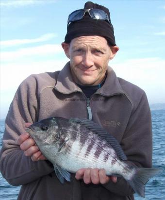 3 lb 8 oz Black Sea Bream by Jamie Watts