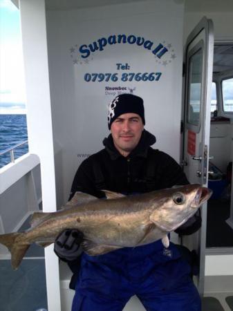 13 lb 8 oz Pollock by Ben Ludwell