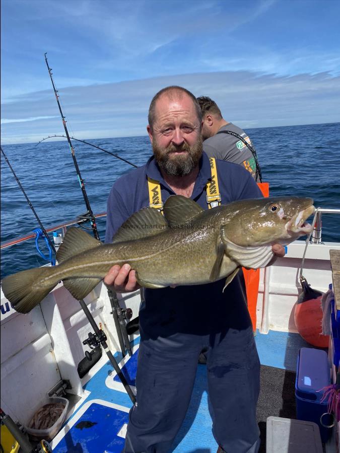 11 lb 6 oz Cod by Si England.