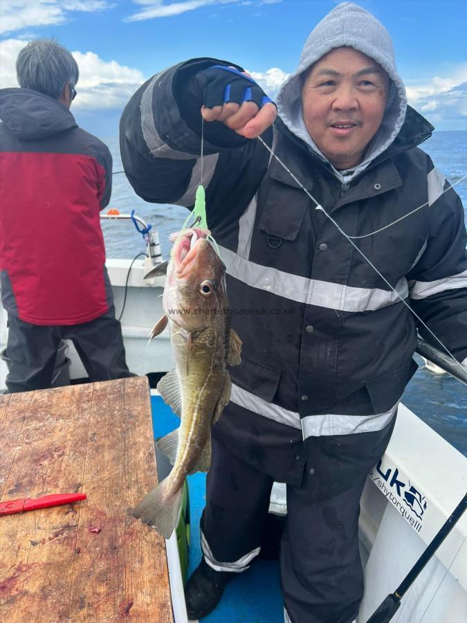 3 lb 2 oz Cod by Tony.