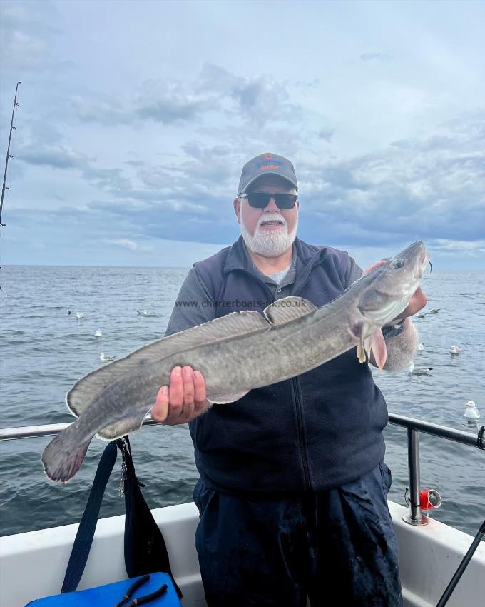 6 lb 8 oz Ling by Ian Kellock