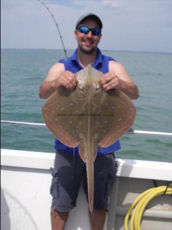 10 lb 8 oz Small-Eyed Ray by Unknown