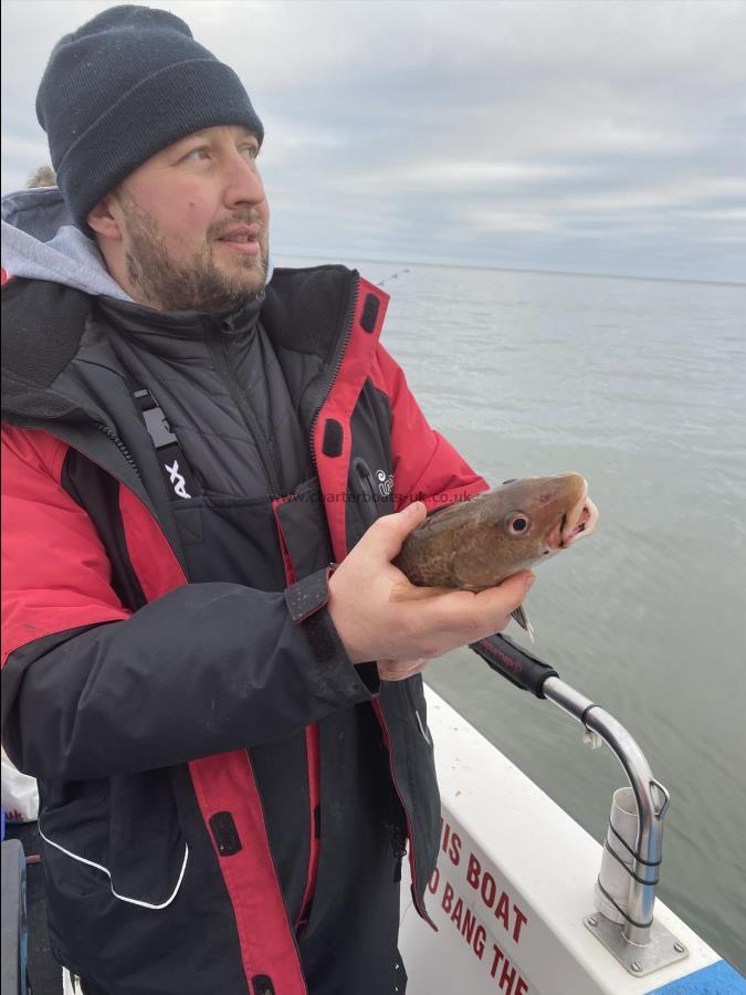 2 lb 2 oz Cod by Alex.