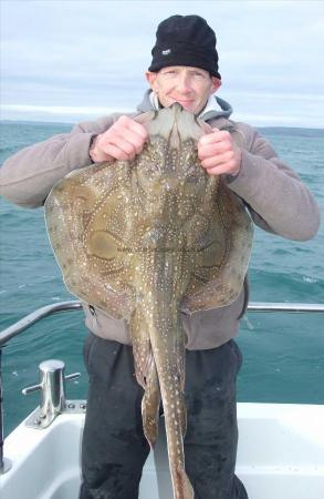 14 lb 4 oz Undulate Ray by Jamie Watts