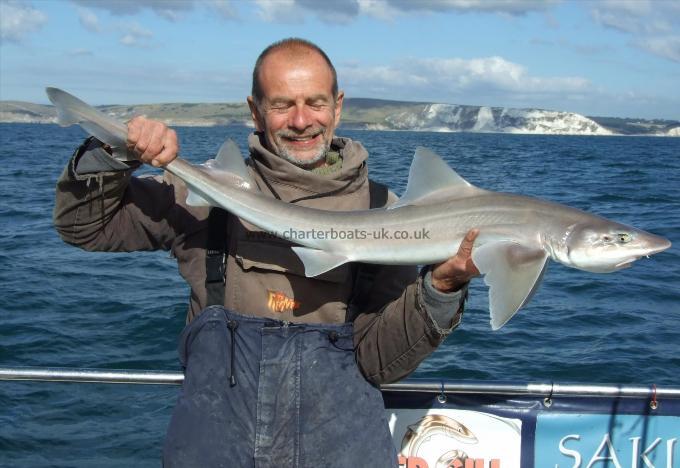 11 lb Starry Smooth-hound by Rick Hawkins